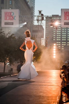 Mode And Design Festival White Dress Back Montreal
