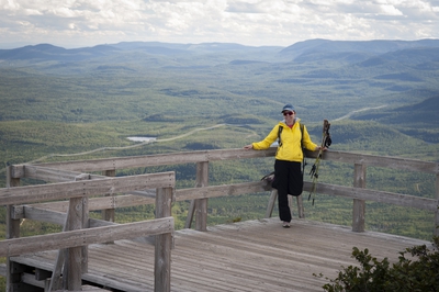 41 Hiking Trail Mont Du Lac Des Cygnes Summit