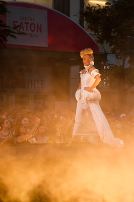 Mode And Design Festival White Dress Montreal