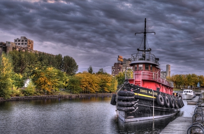 Old Port Tugboat Daniel Mcallister Montreal